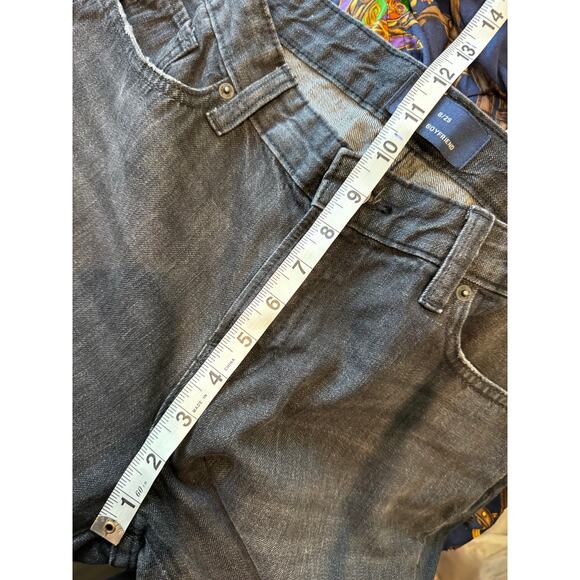 Gap Women’s Boyfriend Fit Jeans Dark Wash Cuffed 8/29 Relaxed Denim - Picture 8 of 9